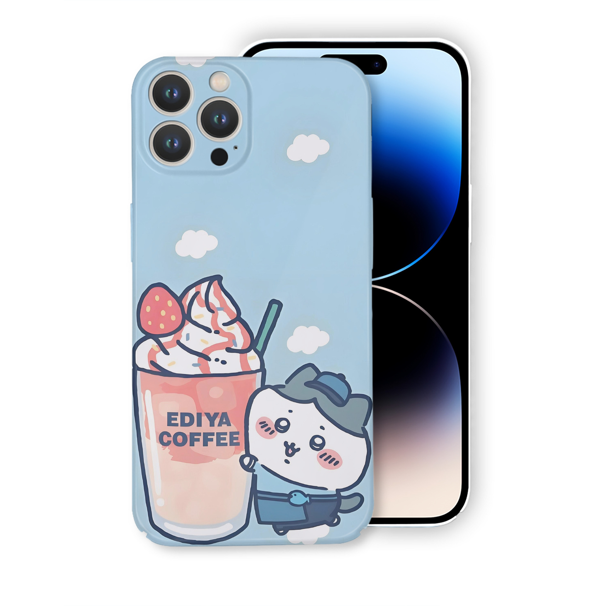 （画像用） ちいかわ Chii-kawa 【iPhone 14シリーズ対応】ハードケース